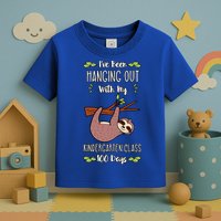 I've Been Hanging Out With My Kindergarten Class 100 Days Cool Gift Toddler T-Shirt