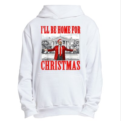 ILl Be Home For Christmas Funny Donald Trump Urban Pullover Hoodie