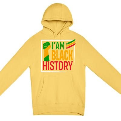 IM Black History Pride Graphic Premium Pullover Hoodie