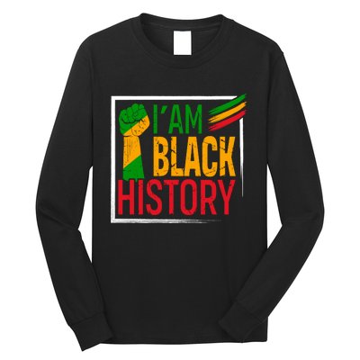 IM Black History Pride Graphic Long Sleeve Shirt