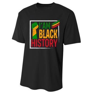 IM Black History Pride Graphic Performance Sprint T-Shirt