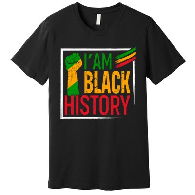 IM Black History Pride Graphic Premium T-Shirt