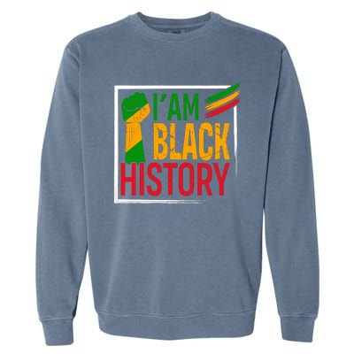 IM Black History Pride Graphic Garment-Dyed Sweatshirt