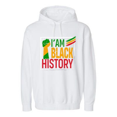 IM Black History Pride Graphic Garment-Dyed Fleece Hoodie