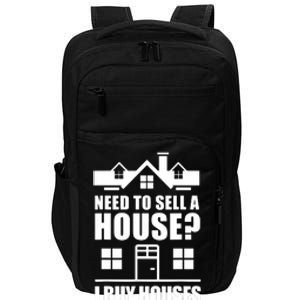 I Buy Houses Real Estate Investor Impact Tech Backpack