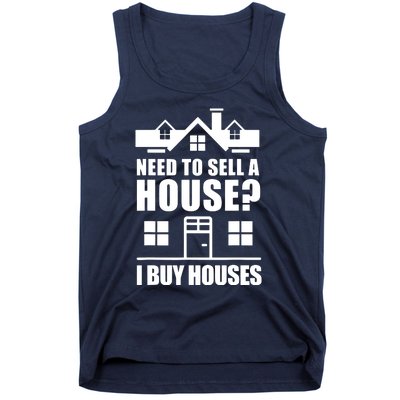 I Buy Houses Real Estate Investor Tank Top