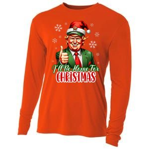 Ill Be Home For Christmas Trump 2024 Cooling Performance Long Sleeve Crew