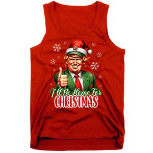 Ill Be Home For Christmas Trump 2024 Tank Top