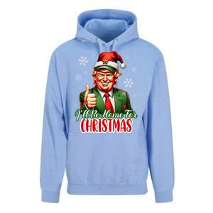 Ill Be Home For Christmas Trump 2024 Unisex Surf Hoodie