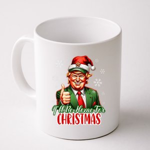 Ill Be Home For Christmas Trump 2024 Coffee Mug