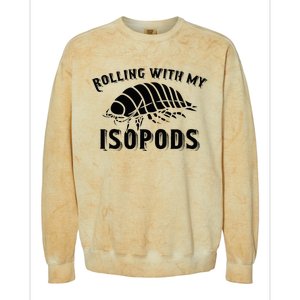 Isopod Breeding Hobby Enthusiast Colorblast Crewneck Sweatshirt