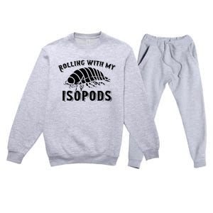 Isopod Breeding Hobby Enthusiast Premium Crewneck Sweatsuit Set