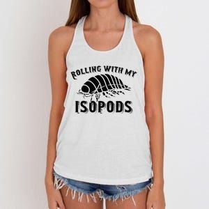 Isopod Breeding Hobby Enthusiast Women's Knotted Racerback Tank