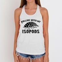 Isopod Breeding Hobby Enthusiast Women's Knotted Racerback Tank