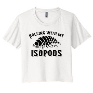 Isopod Breeding Hobby Enthusiast Women's Crop Top Tee