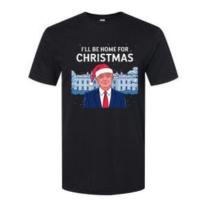 ILl Be Home For Christmas Santa Trump Xmas Pajamas Softstyle CVC T-Shirt