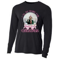 ILl Be Home For Christmas Trump Xmas 2024 Cooling Performance Long Sleeve Crew