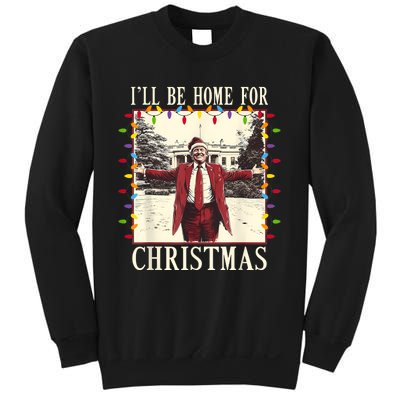 ILl Be Home For Christmas 2024 Family Xmas Pajamas Matching Sweatshirt