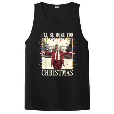 ILl Be Home For Christmas 2024 Family Xmas Pajamas Matching PosiCharge Competitor Tank