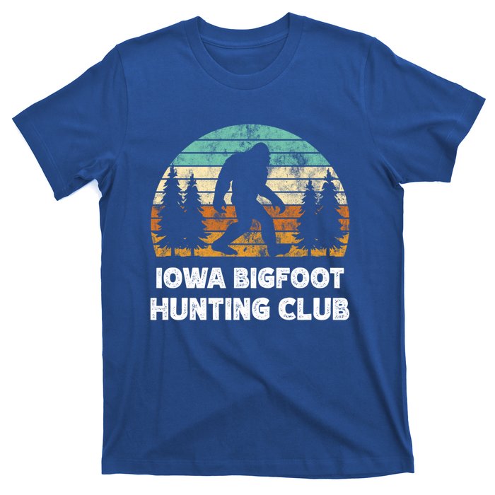 Iowa Bigfoot Hunting Club Sasquatch Fan Meaningful Gift T-Shirt