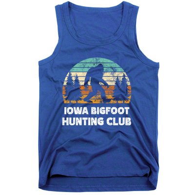 Iowa Bigfoot Hunting Club Sasquatch Fan Meaningful Gift Tank Top