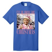 ILl Be Home For Christmas Santa Tall T-Shirt