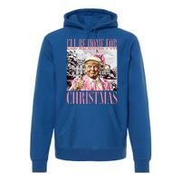 ILl Be Home For Christmas Santa Premium Hoodie