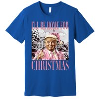 ILl Be Home For Christmas Santa Premium T-Shirt