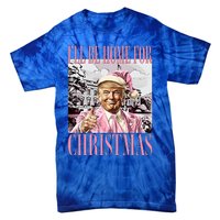 ILl Be Home For Christmas Santa Tie-Dye T-Shirt