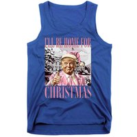 ILl Be Home For Christmas Santa Tank Top