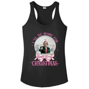 ILl Be Home For Christmas Trump Xmas 2024 Sweat Ladies PosiCharge Competitor Racerback Tank