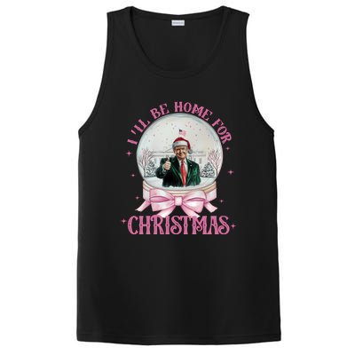 ILl Be Home For Christmas Trump Xmas 2024 Sweat PosiCharge Competitor Tank