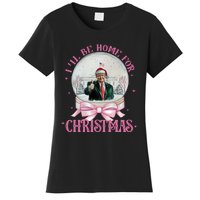 ILl Be Home For Christmas Trump Xmas 2024 Sweat Women's T-Shirt