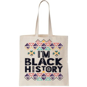 Im Black History Meaningful Gift Dashiki Afro Black History Month Tote Bag