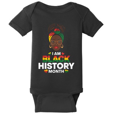 IM Black History Month African American Baby Bodysuit