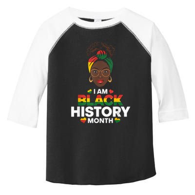 IM Black History Month African American Toddler Fine Jersey T-Shirt