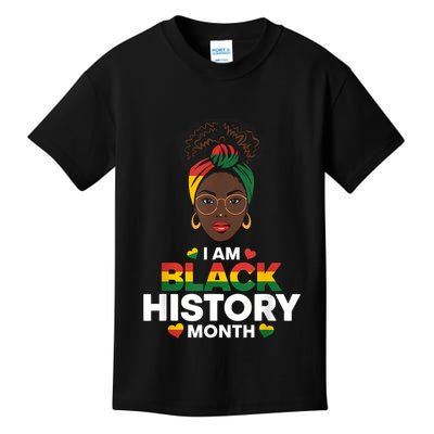 IM Black History Month African American Kids T-Shirt