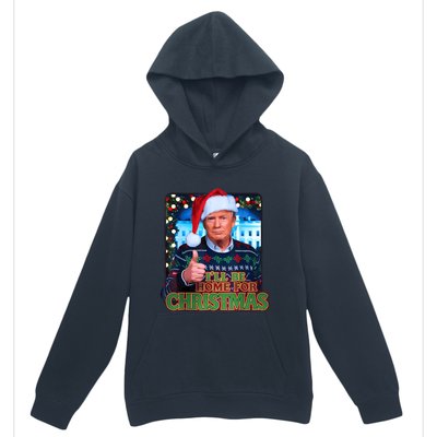 ILl Be Home For Christmas Santa Funny Trump Ugly Sweatshirt Urban Pullover Hoodie