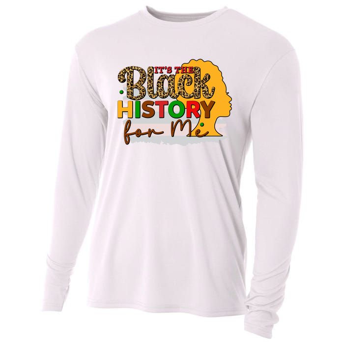 Its Black History For Me Cooling Performance Long Sleeve Crew