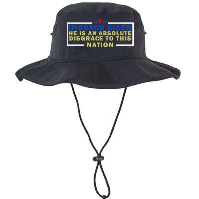 Impeach Biden He Is An Absolute Disgrace To This Nation Bucket Hat