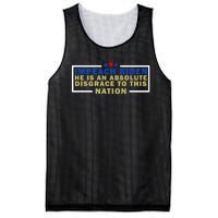 Impeach Biden He Is An Absolute Disgrace To This Nation Mesh Reversible Basketball Jersey Tank