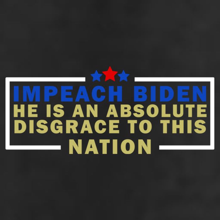 Impeach Biden He Is An Absolute Disgrace To This Nation 25L Jumbo Tote