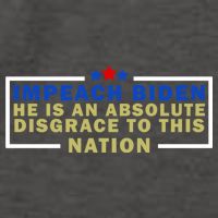 Impeach Biden He Is An Absolute Disgrace To This Nation Vector Backpack