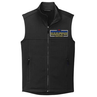 Impeach Biden He Is An Absolute Disgrace To This Nation Collective Smooth Fleece Vest