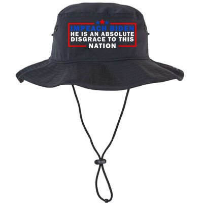 Impeach Biden He Is An Absolute Disgrace To This Nation Bucket Hat