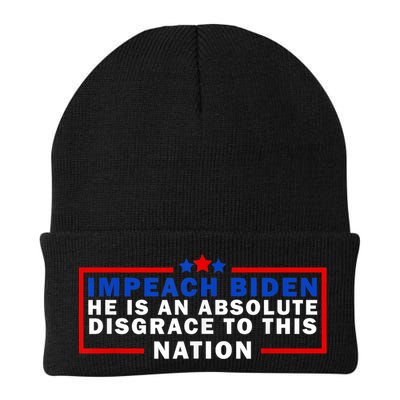 Impeach Biden He Is An Absolute Disgrace To This Nation Beanie