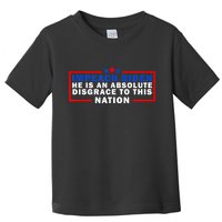 Impeach Biden He Is An Absolute Disgrace To This Nation Toddler T-Shirt