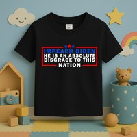 Impeach Biden He Is An Absolute Disgrace To This Nation Toddler T-Shirt