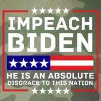 Impeach Biden He Is An Absolute Disgrace To This Nation Legacy Tie Dye Trucker Hat