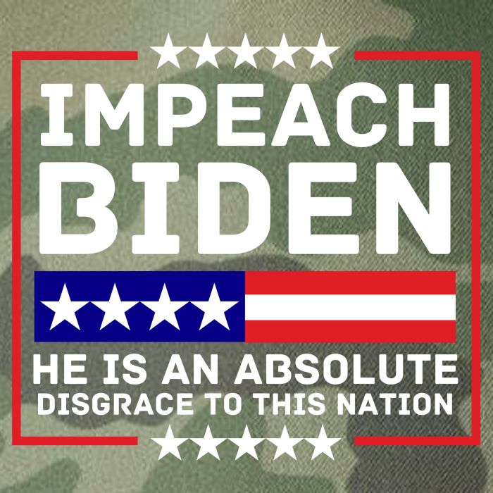 Impeach Biden He Is An Absolute Disgrace To This Nation Legacy Tie Dye Trucker Hat